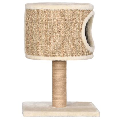 Katzen-Kratzbaum mit Katzenhöhle 52 cm Seegras - Image 4