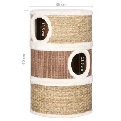 Katzen-Kratztonne 60 cm Seegras - Image 7