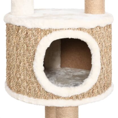 Katzen-Kratzbaum mit Luxuriösem Kissen 148 cm Seegras - Image 6