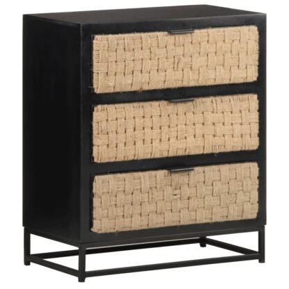 Sideboard 60x35x70 cm Massivholz Mango - Image 8