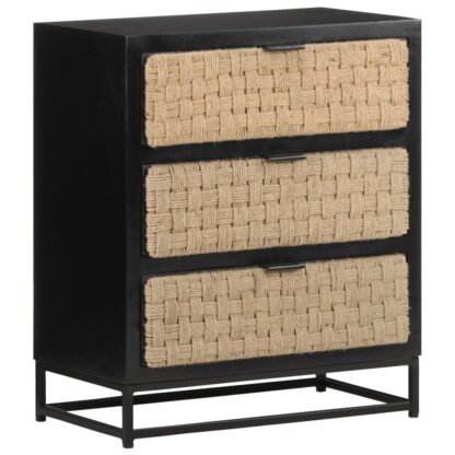 Sideboard 60x35x70 cm Massivholz Mango - Image 9