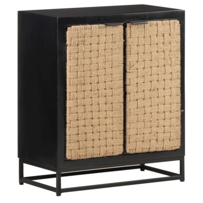 Sideboard 60x35x70 cm Massivholz Mango - Image 9