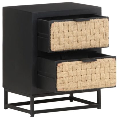 Nachttisch 40x30x50 cm Massivholz Mango - Image 3