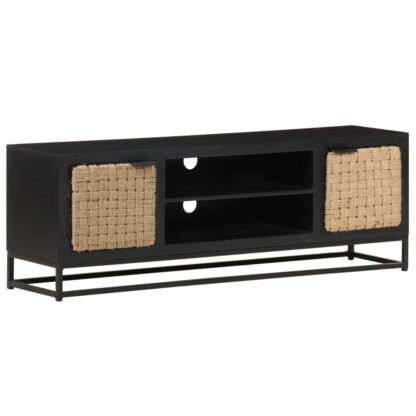 TV-Schrank 120x30x40 cm Massivholz Mango - Image 8