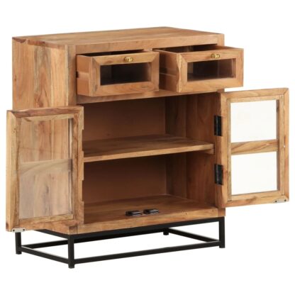 Sideboard 60x35x70 cm Akazie Massivholz - Image 4