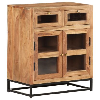 Sideboard 60x35x70 cm Akazie Massivholz - Image 8