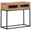 Konsolentisch 90x35x76 cm Massivholz Akazie