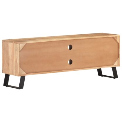 TV-Schrank 120x30x42 cm Akazie Massivholz mit Naturkanten - Image 4