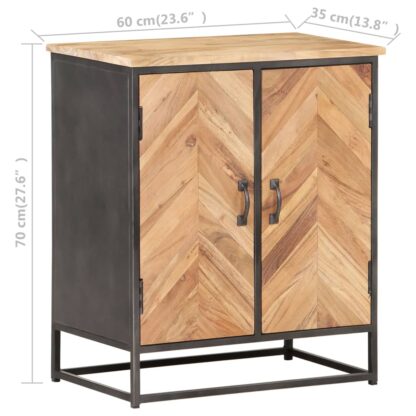 Sideboard 60x35x70 cm Akazie Massivholz - Image 7