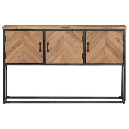 Sideboard 120x30x75 cm Akazie Massivholz - Image 2