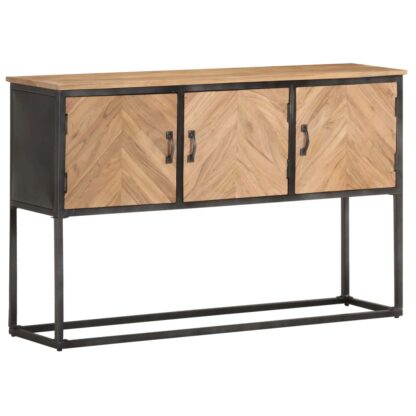Sideboard 120x30x75 cm Akazie Massivholz - Image 11