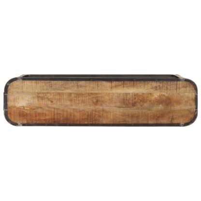 Sideboard 120x30x73 cm Massivholz Mango - Image 4