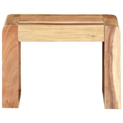 Beistelltisch 43x40x30 cm Akazie Massivholz - Image 2