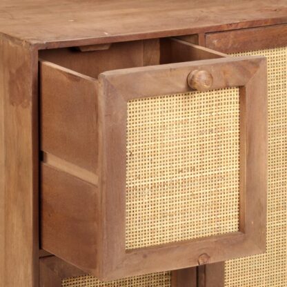 Sideboard 60x35x75 cm Massivholz Mango - Image 7