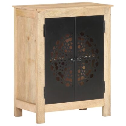 Sideboard 60x35x75 cm Massivholz Mango - Image 11