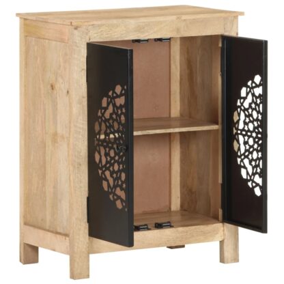 Sideboard 60x35x75 cm Massivholz Mango - Image 3