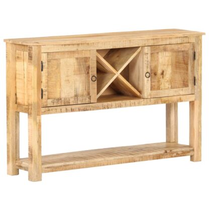 Sideboard 120x30x76 cm Raues Mangoholz - Image 7
