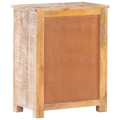 Sideboard 61x35x76 cm Raues Akazienholz - Image 3
