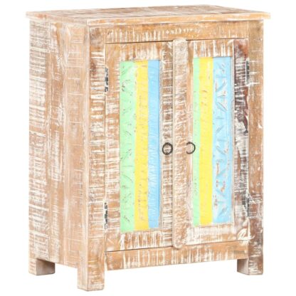 Sideboard 61x35x76 cm Raues Akazienholz - Image 7