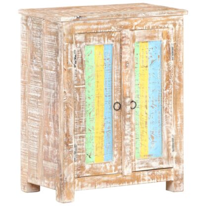 Sideboard 61x35x76 cm Raues Akazienholz - Image 8