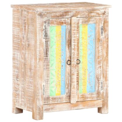 Sideboard 61x35x76 cm Raues Akazienholz - Image 10