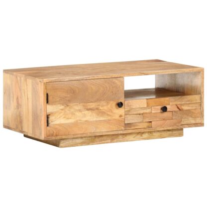 Couchtisch 90x50x35 cm Mango Massivholz - Image 10