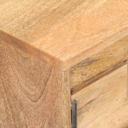 TV-Schrank 116x30x35 cm Mango Massivholz - Image 5