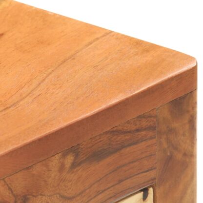 TV-Schrank 116x30x40 cm Massivholz Akazie - Image 5