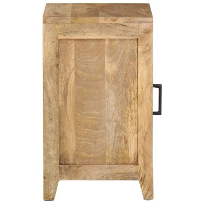 Nachttisch 40x30x50 cm Massivholz Mango - Image 3