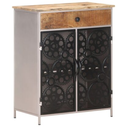 Sideboard 60x35x75 cm Raues Mangoholz & Eisen - Image 11