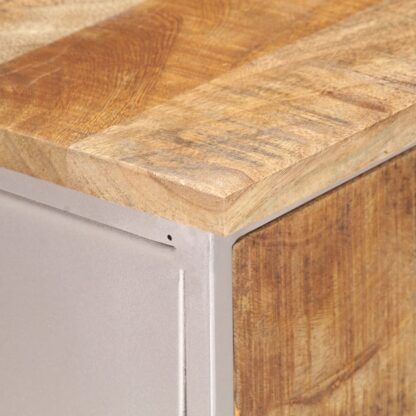 Sideboard 60x35x75 cm Raues Mangoholz & Eisen - Image 5