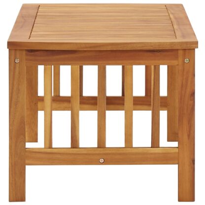 Couchtisch 102x50x43 cm Massivholz Akazie - Image 3