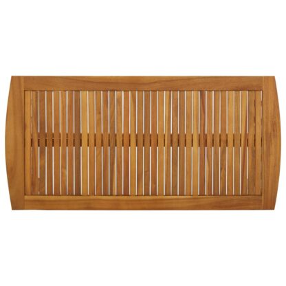 Couchtisch 102x50x43 cm Massivholz Akazie - Image 4