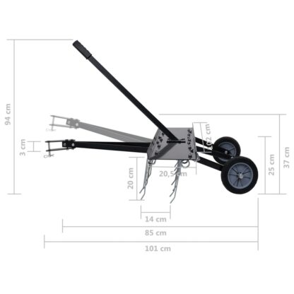 Vertikutierer für Aufsitzmäher 100 cm - Image 10