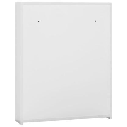 Bad-Spiegelschrank Weiß 60x15x75 cm MDF - Image 5