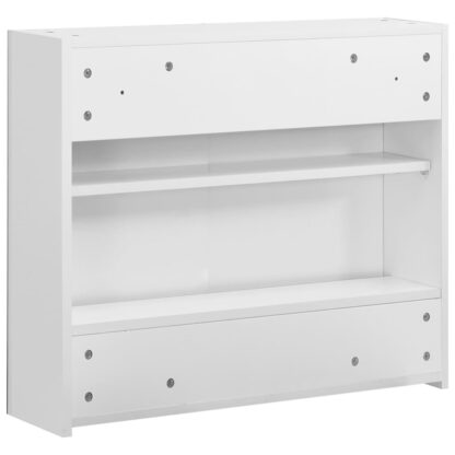 Bad-Spiegelschrank Weiß 80x15x60 cm MDF - Image 5