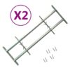 Fenstergitter Verstellbar für Fenster 2 Stk. 700-1050 mm