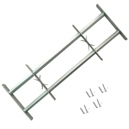 Fenstergitter Verstellbar für Fenster 2 Stk. 700-1050 mm - Image 2