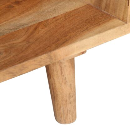 TV-Schrank 115x30x39 cm Massivholz Akazie - Image 9