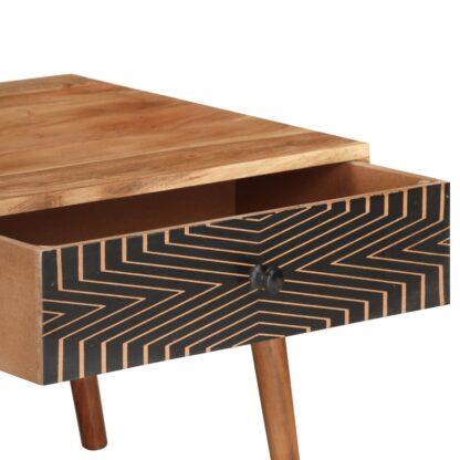Couchtisch 100x50x39 cm Massivholz Akazie - Image 4