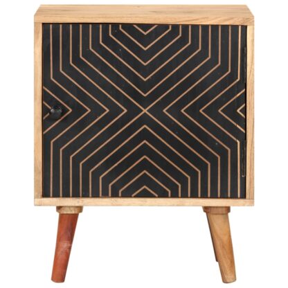 Nachttisch 40x30x50 cm Massivholz Akazie - Image 2
