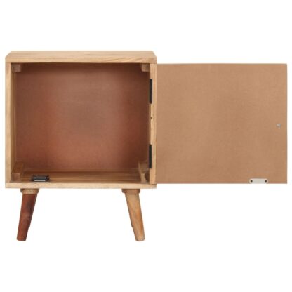 Nachttisch 40x30x50 cm Massivholz Akazie - Image 6