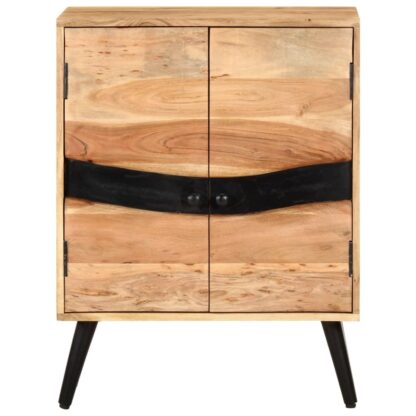 Sideboard 57x34x75 cm Akazie Massivholz - Image 2