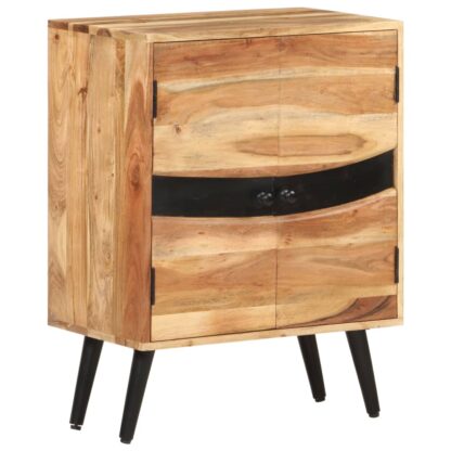 Sideboard 57x34x75 cm Akazie Massivholz - Image 11