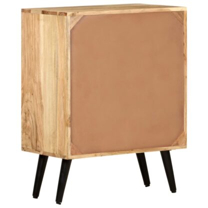 Sideboard 57x34x75 cm Akazie Massivholz - Image 3