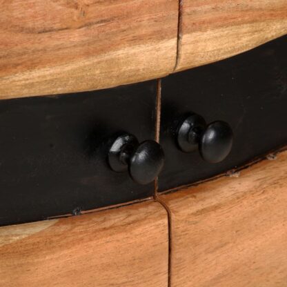 Sideboard 57x34x75 cm Akazie Massivholz - Image 7
