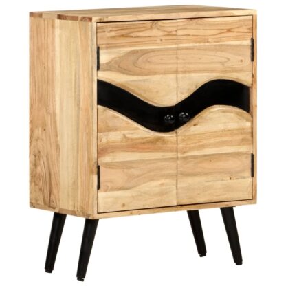 Sideboard 57x34x75 cm Akazie Massivholz - Image 10