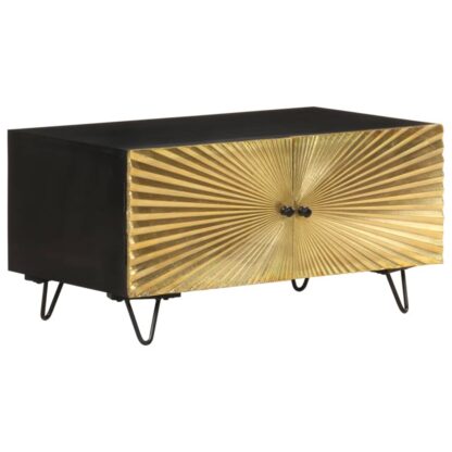 Couchtisch 90x50x45 cm Mango Massivholz - Image 8