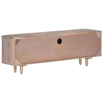 TV-Schrank 118x30x40 cm Akazie Massivholz - Image 5