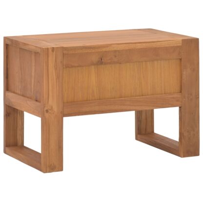 Nachttisch 50x30x35 cm Teak Massivholz - Image 5
